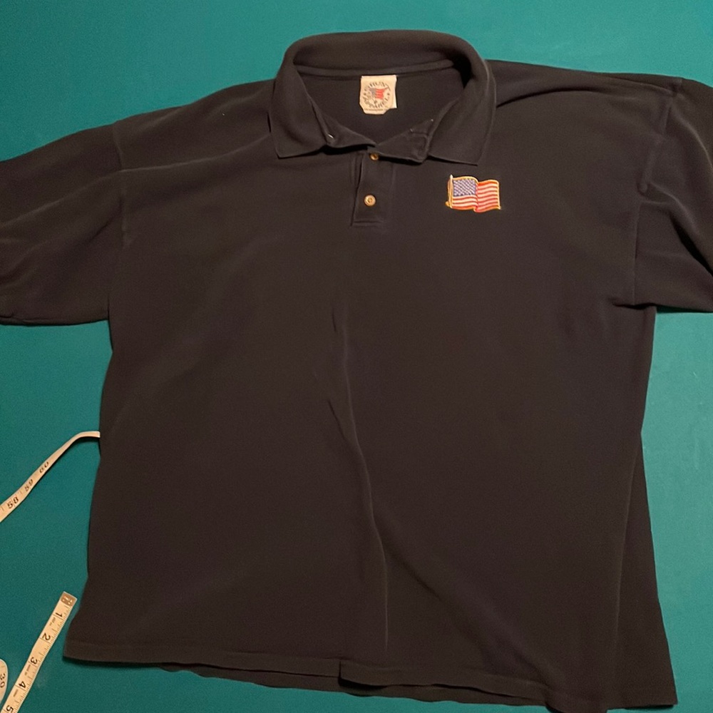 XL Navy Grunt Apparel Polo